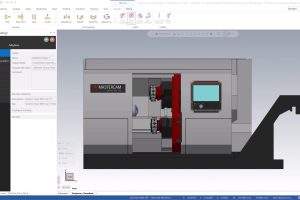 Mastercam 2027 Mill-Turn – Machine Group Setup Giao dien Machine Group Setup moi trong Mastercam 2027 cho Mill-Turn